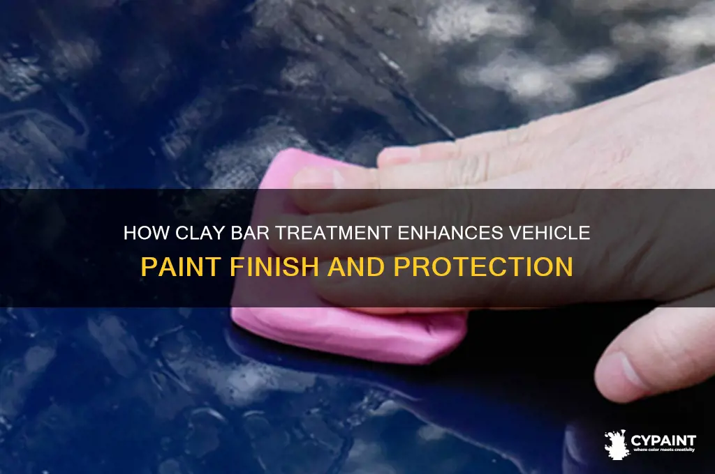 what does a clay do for vechicle paint