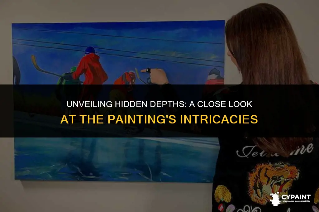what does a close observation of the painting reveal brainly