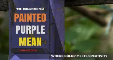 Purple Fence Posts: Unveiling the Mystery Behind This Rural Tradition