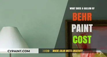 How Much Does a Gallon of Behr Paint Cost?