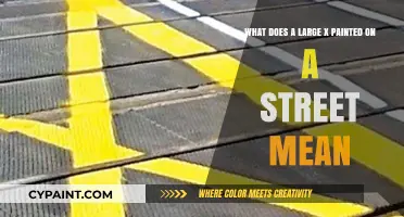 Decoding Urban Markings: The Mystery of the Large X on Streets