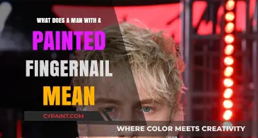 The Secret Meaning Behind Men's Painted Nails