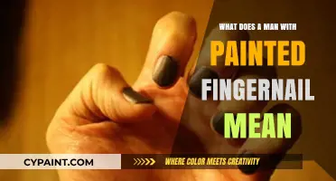 Painted Fingernails on Men: Breaking Stereotypes and Embracing Self-Expression