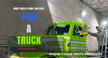 Truck Paint Job Costs: A Comprehensive Guide
