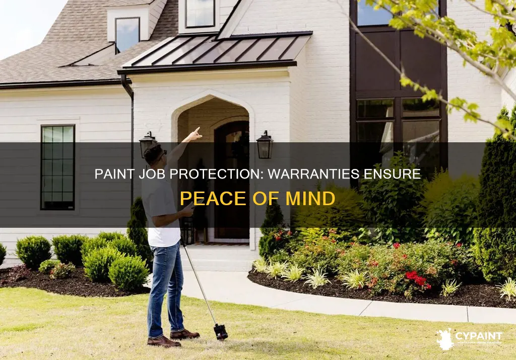 what does a painter gives warranty on the paint