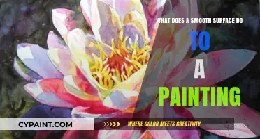 Smooth Surfaces Enhance Painting Vibrancy