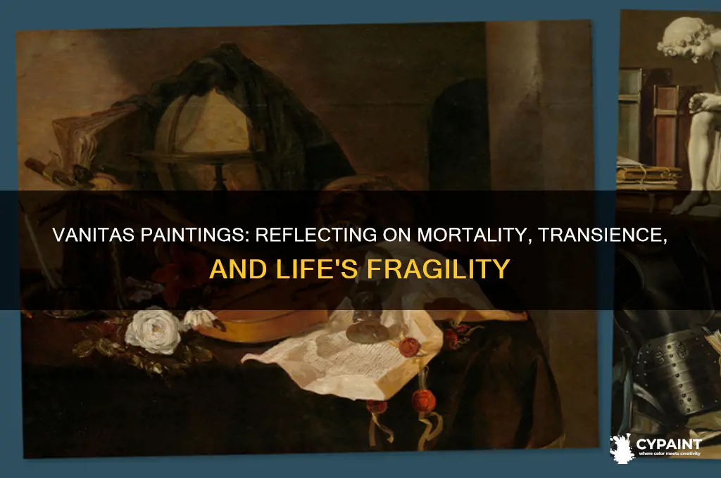 what does a vanitas painting remind the viewer