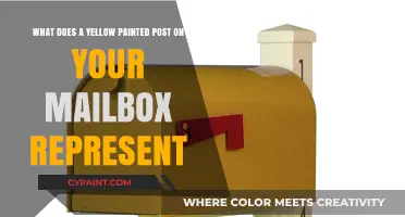 Unveiling the Meaning Behind Yellow-Painted Mailbox Posts