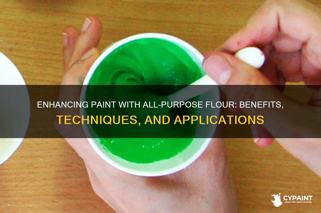 what does adding all purpose to paint do