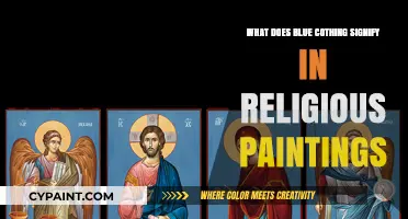 Blue Clothing in Religious Art: Symbolism and Spiritual Significance Explained
