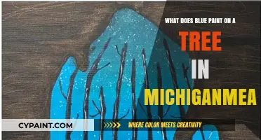 Blue Paint on Trees: A Michigan Mystery Solved