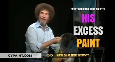 Bob Ross' Creative Ways to Use Leftover Paint