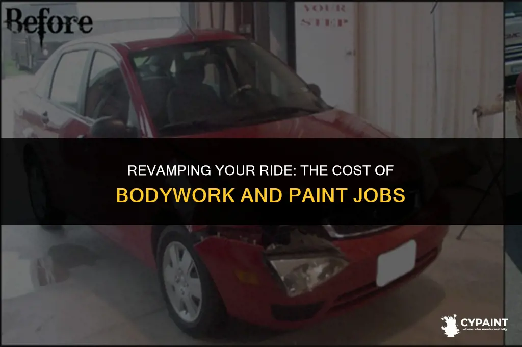 what does body work and a paint job go for