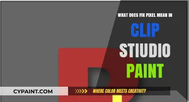 Understanding Clip Studio Paint's Fix Pixel Feature