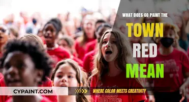 Unveiling the Meaning: What Does 'Go Paint the Town Red' Mean?