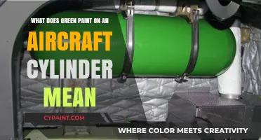 Green Paint on Aircraft Cylinders: What's the Meaning?