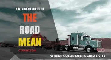 What Does HH Painted on the Road Mean? Explained