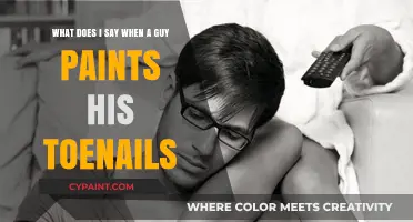 Embracing Color: A Guy's Guide to Painting Toenails