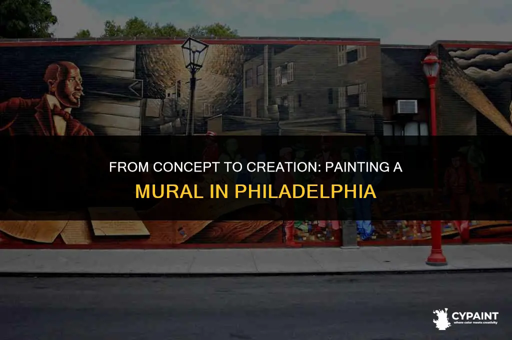 what does is take to paint a mural in philadelphia