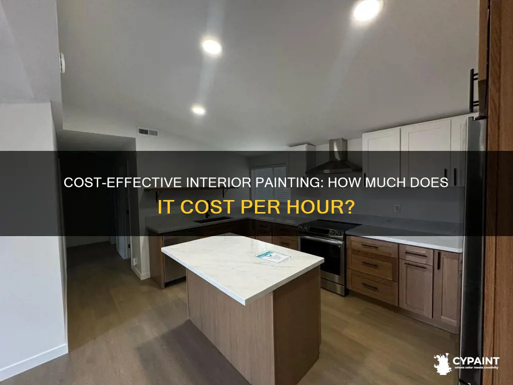 what does it cost per hour for interior painting