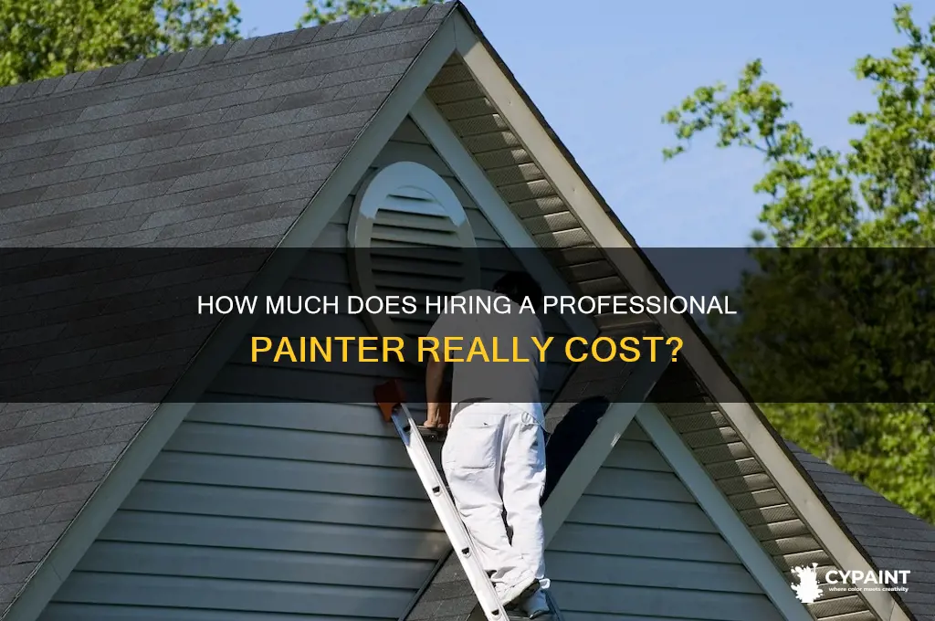 what does it cost to hire a painter