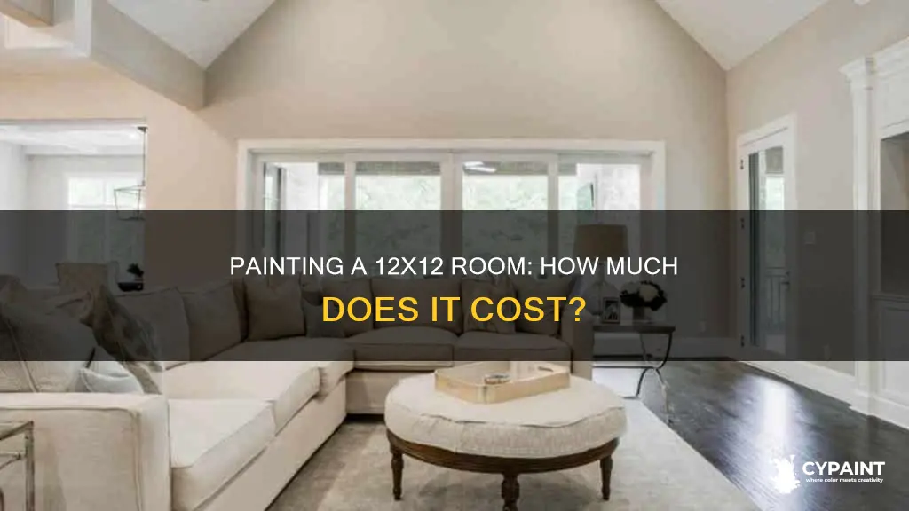 what does it cost to paint a 12x12 room