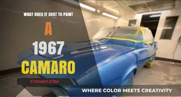 Painting a 1967 Camaro: How Much Does It Cost?