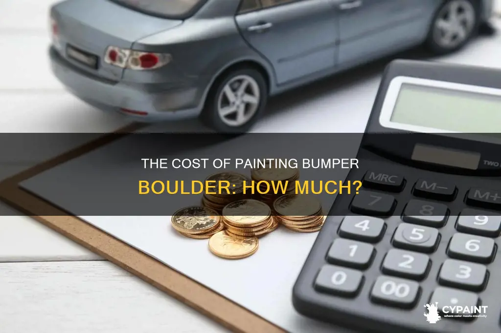 what does it cost to paint a bumper boulder