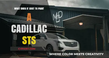 Painting a Cadillac STS: How Much Does It Cost?