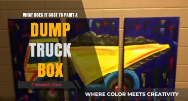 Estimating the Cost to Paint a Dump Truck Box: A Comprehensive Guide