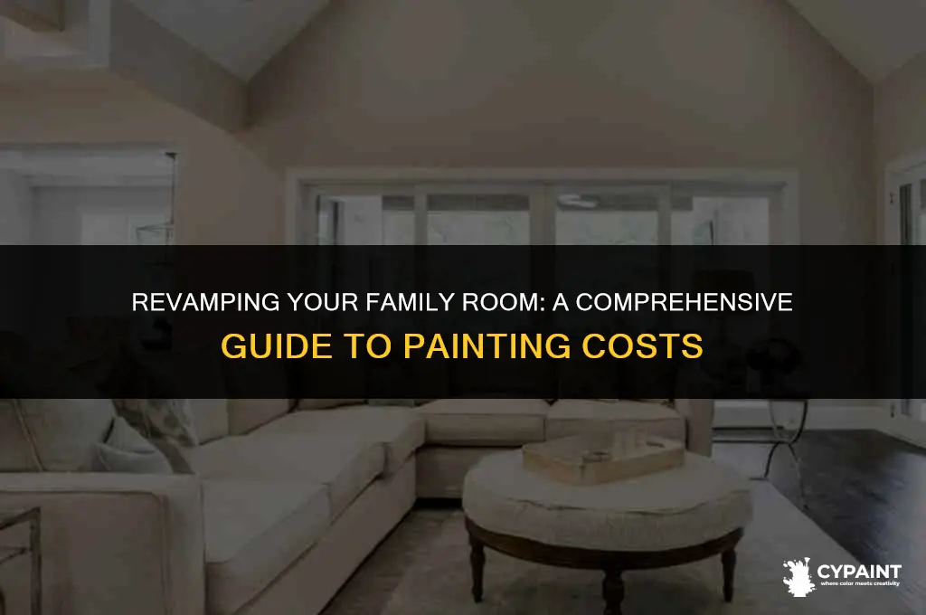 what does it cost to paint a large family room