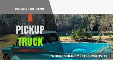 Painting Your Pickup: How Much Does It Cost?