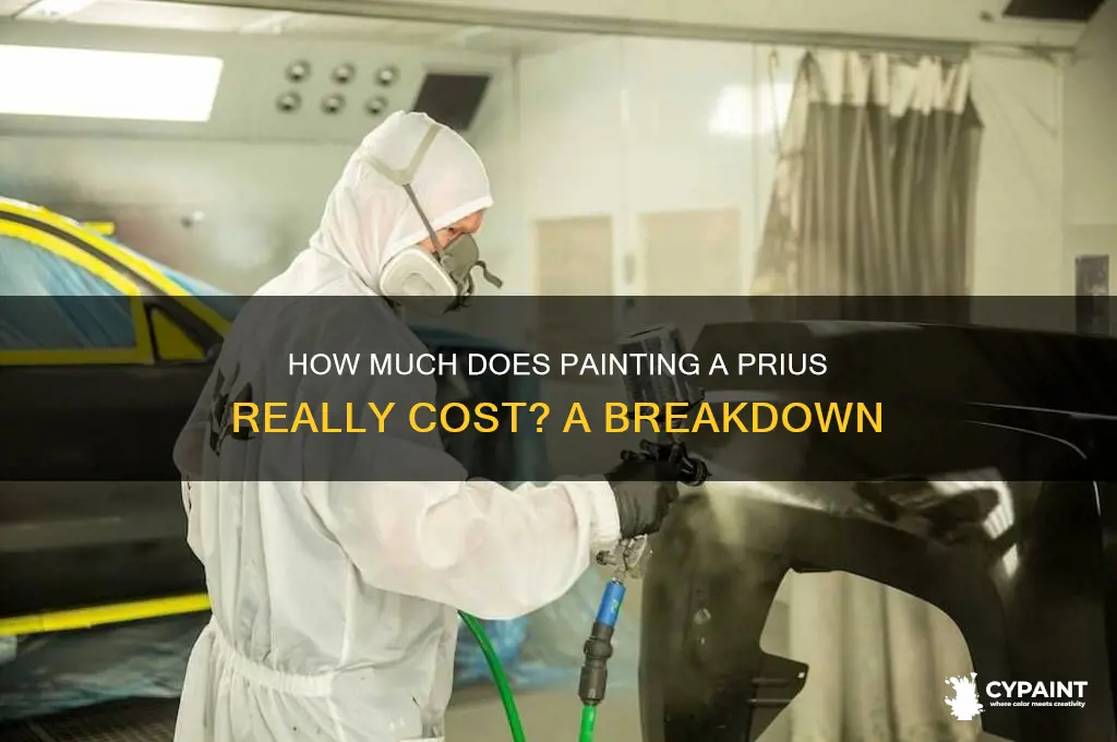 what does it cost to paint a prius