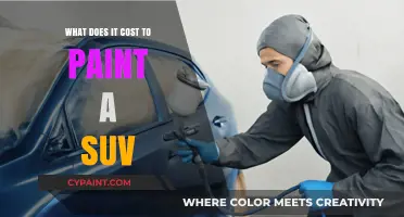 How Much Does Painting Your SUV Really Cost? A Breakdown