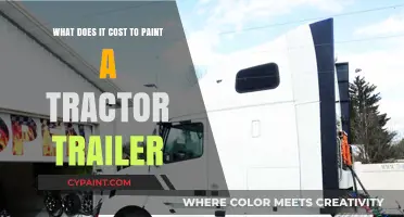 Tractor Trailer Painting: How Much Does It Cost?