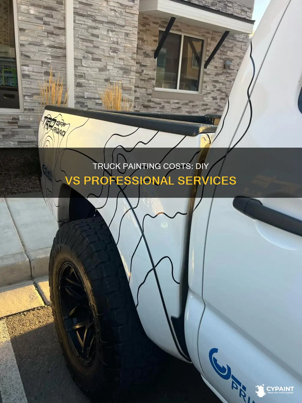 what does it cost to paint a truck yourself
