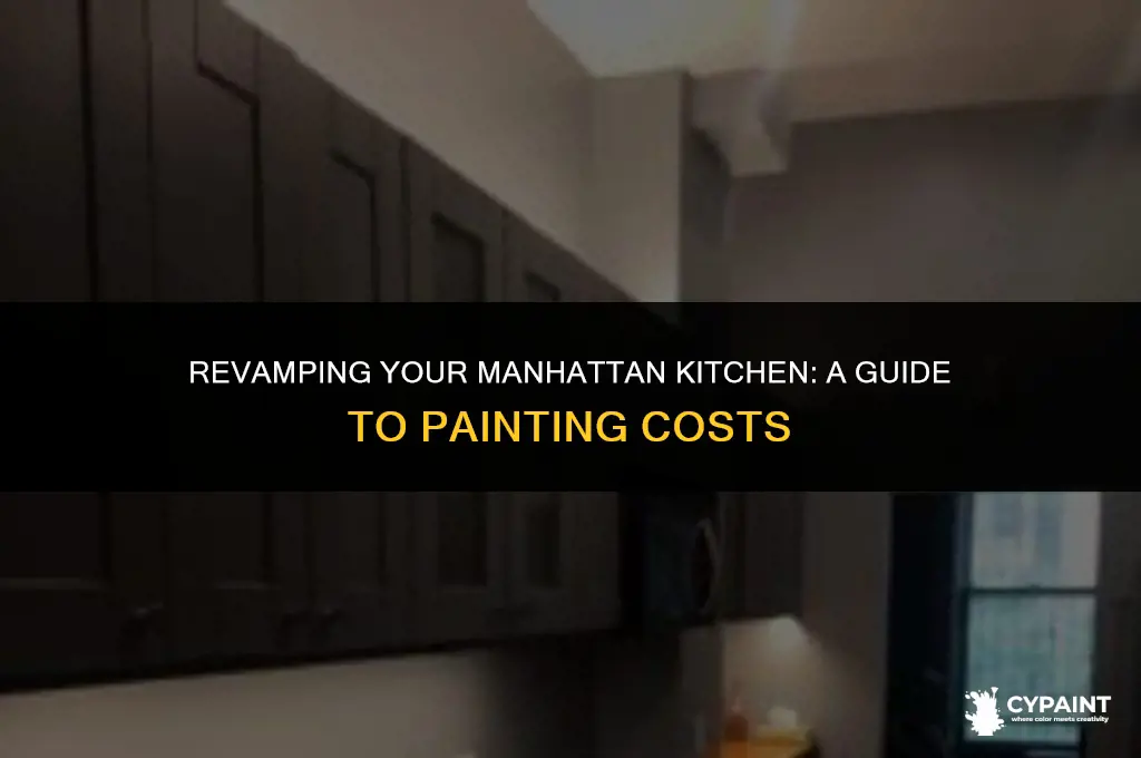 what does it cost to paint your kitchen in manhatten