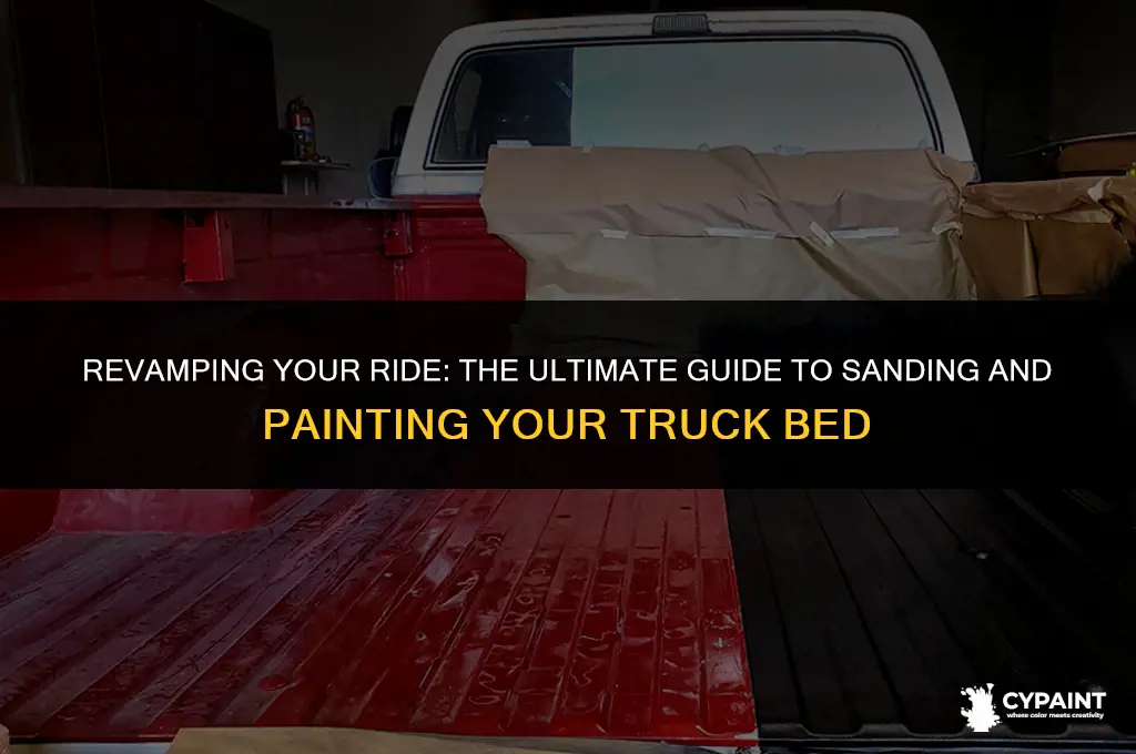 what does it cost to sand and paint truck bed