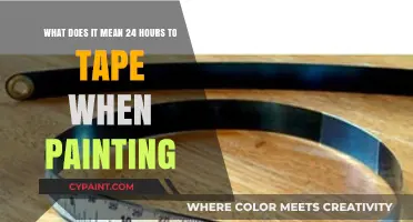 Understanding the 24-Hour Tape Rule in Painting Projects