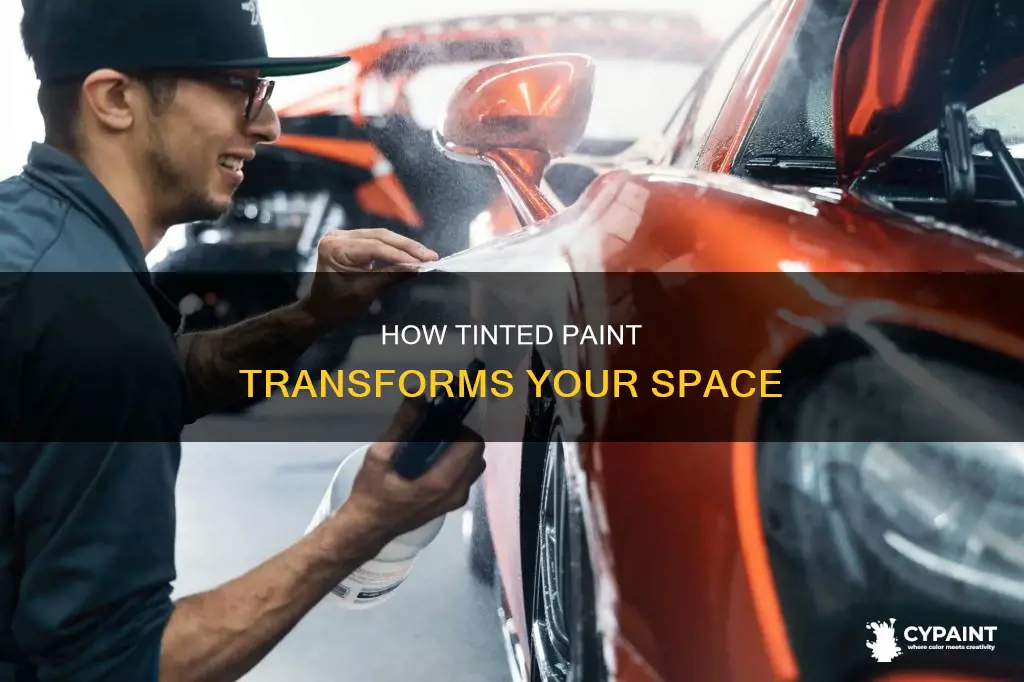 what does it mean for paint to be tinted