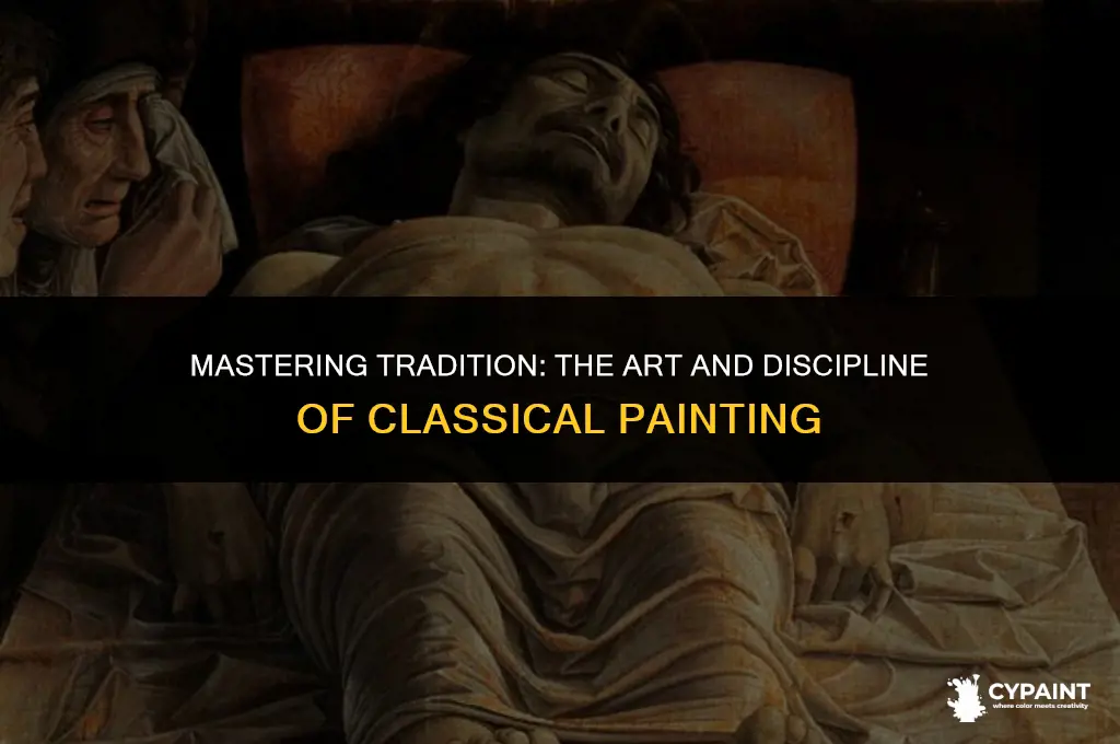 what does it mean to be a classically trained painter