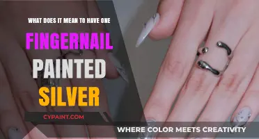 Silver Fingernail: Unveiling the Mystery Behind This Trendy Nail Art