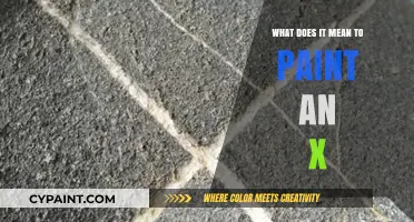Unveiling the Symbolism: Decoding the Meaning Behind Painting an X
