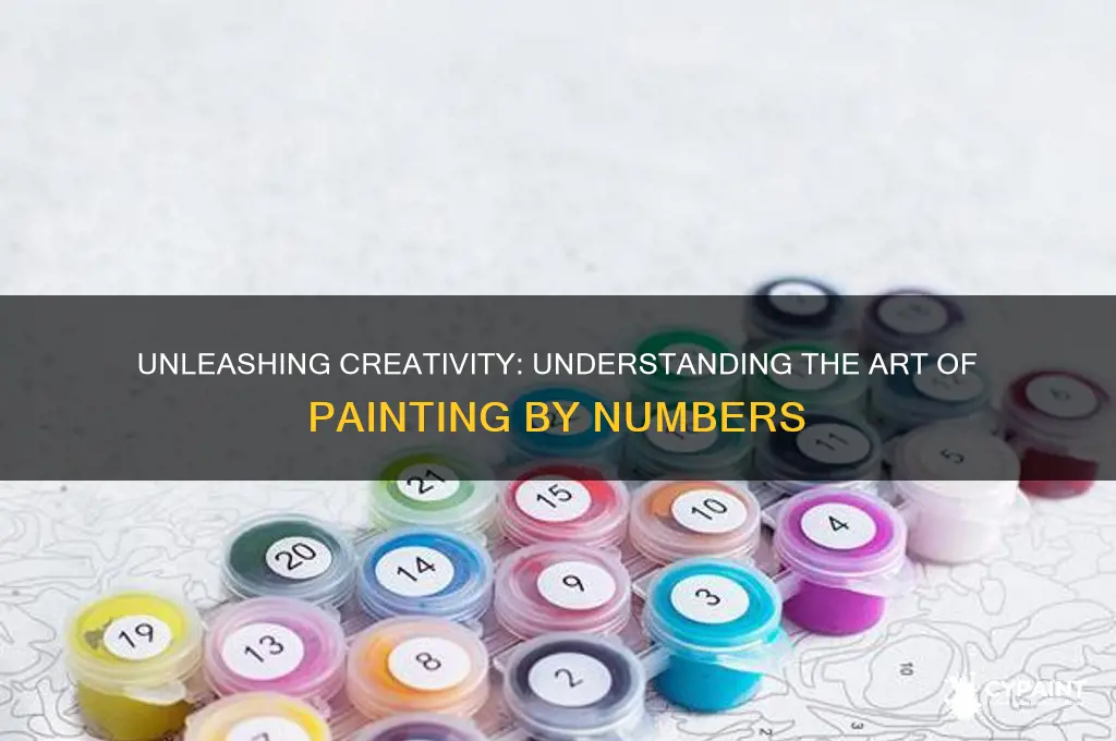 what does it mean to paint by numbers