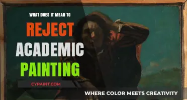 Rejecting Academic Painting: Embracing Artistic Freedom and Nonconformity