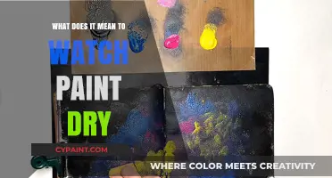 The Unexpected Art of Patience: Watching Paint Dry Explained