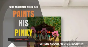 Decoding Style: The Significance of a Man Painting His Pinky