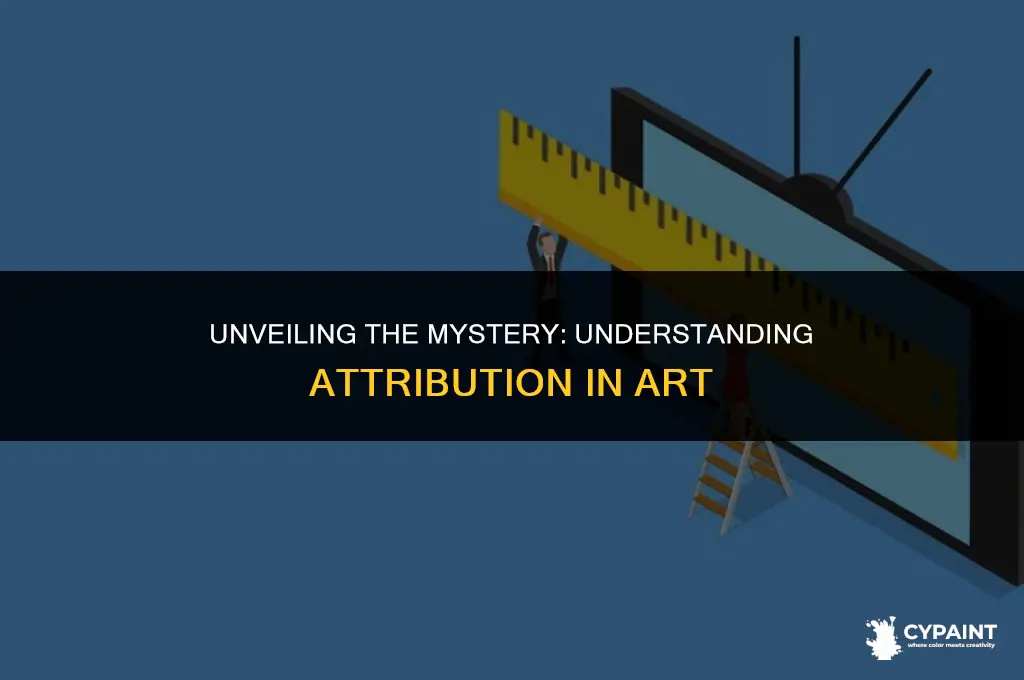 what does it mean when a painting is an attribution
