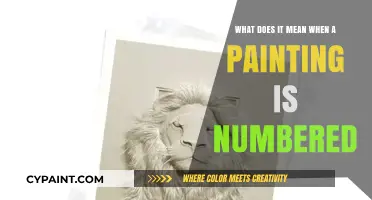 The Significance of Numbered Paintings: Understanding the Practice