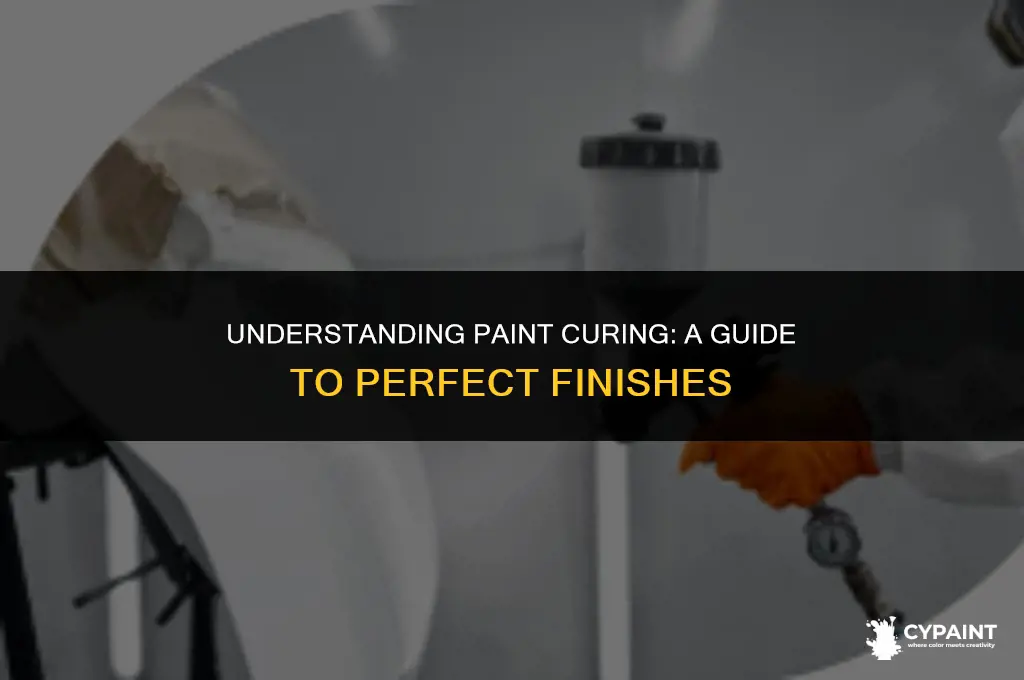 what does it mean when they say paint has cured